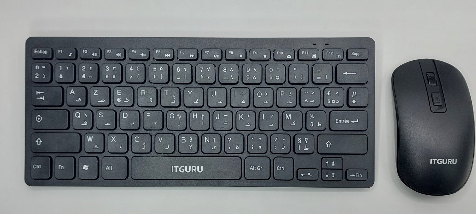 MINI Clavier et Souris Sans Fil pour pc bureau et portable